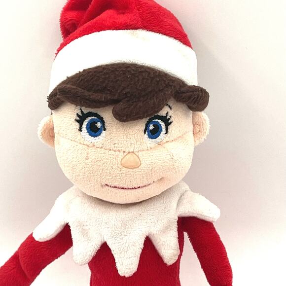Vintage CCA and B 2005 Elf On The Shelf Boy Plush 14'' Tall Soft Face - Picture 8 of 8